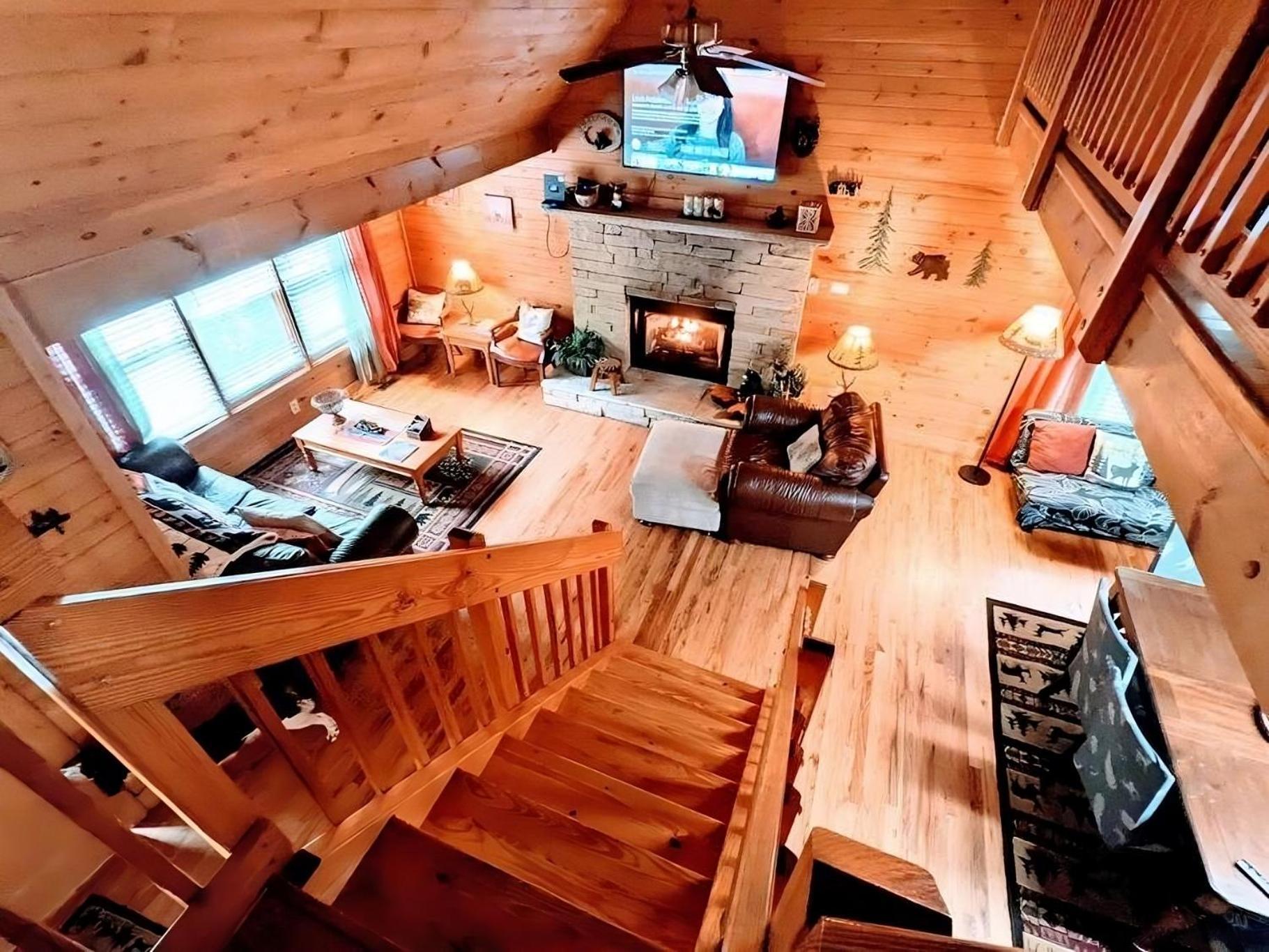 Prime Mountain Cabin - Near Galinburg Downtown 개틀린버그 외부 사진